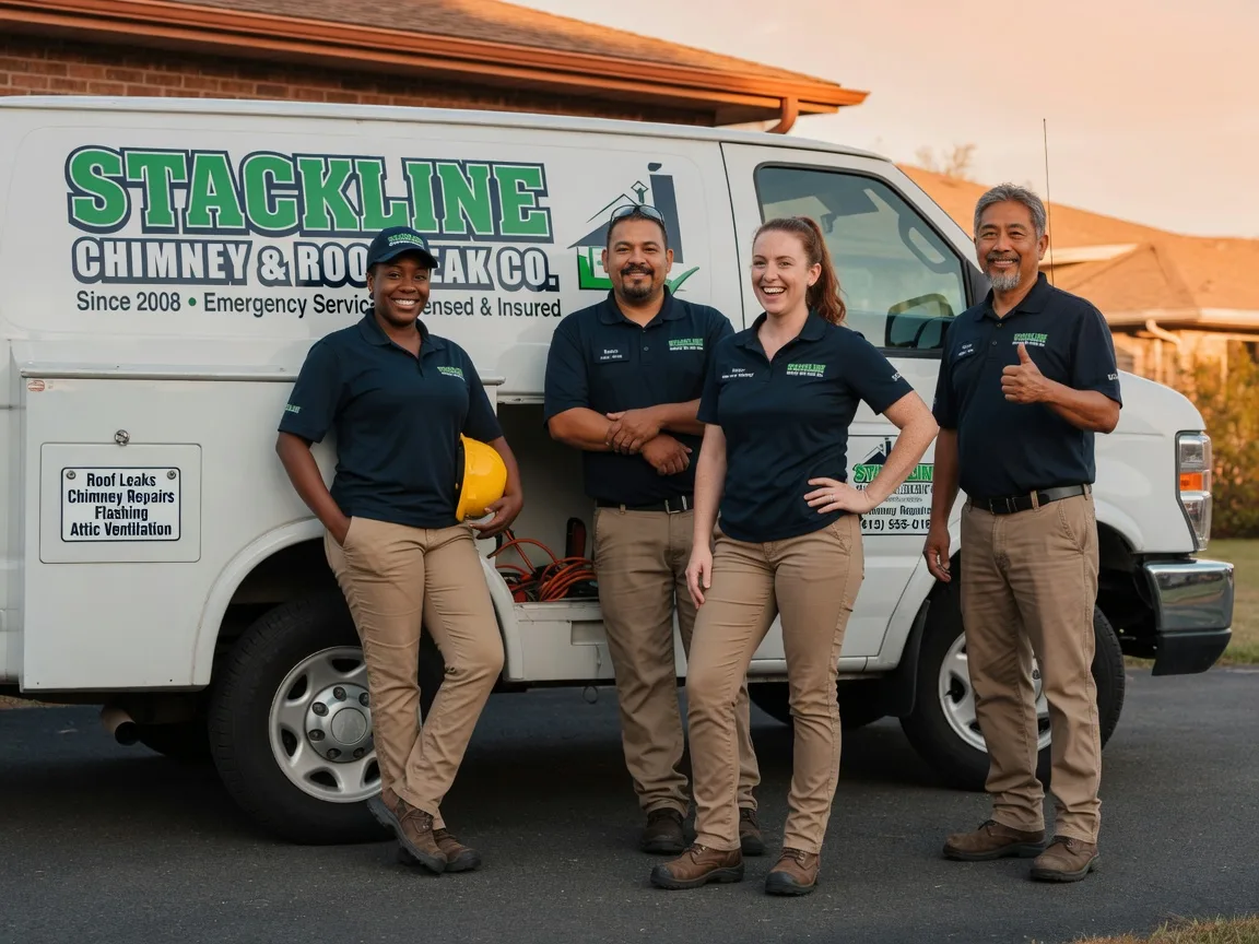 Chimney flashing repair company in Shell, WY